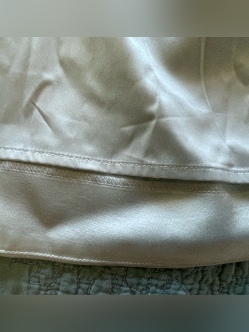 BHLDN - Anthropologie- Off-the-Shoulder Folded Bodice Ivory Wedding Gown- M - Picture 12 of 12